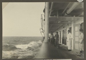 Steamer 'Adolf Woermann' in the Mediterranean Sea, 1929