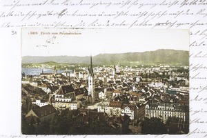 Zürich seen from the Technical University