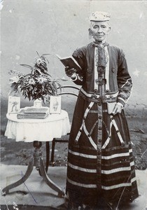 Noble woman of Ambohimalaza (near Antananarivo), in Madagascar