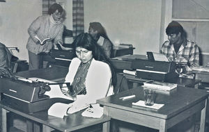 The UMN Business School in Kathmandu, Nepal, 1981-92. Photo from 1987