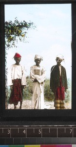 Three village Christians, Myanmar, s.d