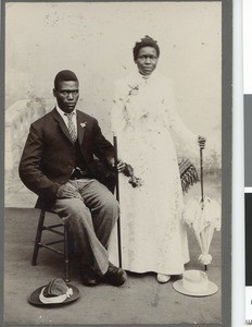 African bridal couple, South Africa