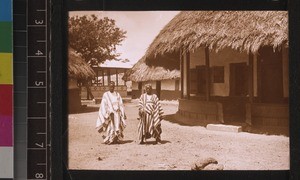 New paramount chief of Segbwema, Sierra Leone, ca. 1927-28