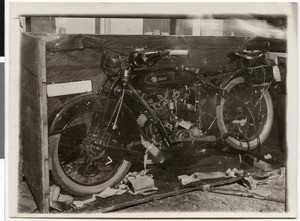 Motorcycle, Addis Abeba, Ethiopia, ca.1938