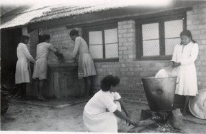 School of domestic science in Antananarivo, Madagascar