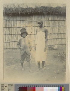 Young boy and girl, Livingstonia, Malawi, ca.1905