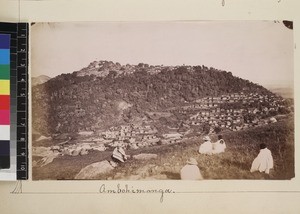 View of Ambohimanga du Sud, Fianarantsoa, Madagascar ca. 1870