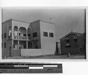 New home built with "priest's room" included at Xinchang, China, 1929