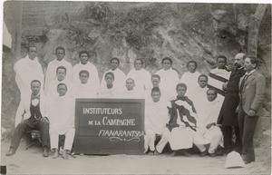 Teachers for the countryside's school, in Madagascar