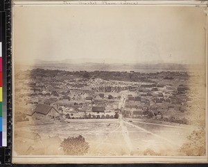 Distant view of Zoma market, Antananarivo, Madagascar ca.1870