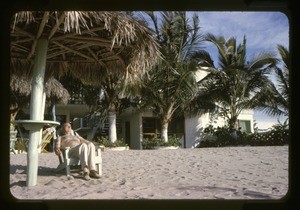 man on the beach