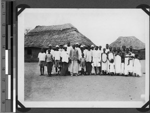 Candidates for baptism, Usoke, Unyamwezi, Tanzania