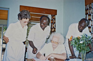 Missionaries in different countries/Global Mission - Asia and Africa. The Nurses, Inger Pederse