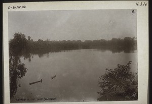 Lake Richard with Island, Cameroon