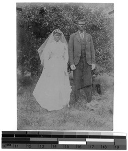 A bridal couple, South Africa East