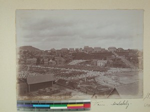 Analakely Square marketplace, Antananarivo, Madagascar, 1901