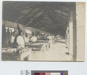 Carpenters’ workshop, Malawi, Africa, ca.1888-1929
