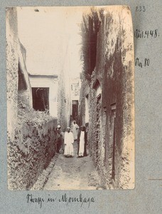 Street in Mombasa, Mombasa, Kenya, ca.1900-1914