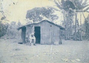 First house in the plantation of Samkita, Gabon