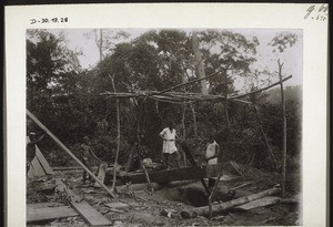 Holzsäger in Kumase