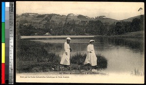 Two missionaries, Kodaikanal, India, ca.1920-1940