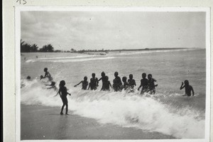 Teshi, boys bathing