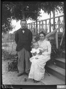 Swiss missionaries, Catembe, Mozambique, ca. 1901-1907