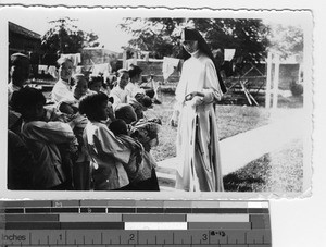 Play time at the orphanage at Luoding, China, 1936