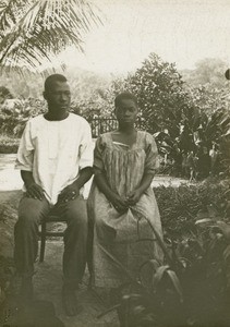 Christian couple, in Gabon