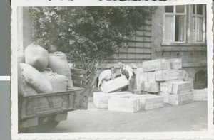 Relief Work, Frankfurt, Germany, 1948