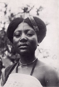 Lydia Mongwene, in Cameroon