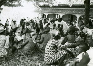 Protestant meeting in Gabon