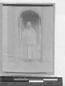 Abbot at the Trappist Monastery at Beijing, China, 1890