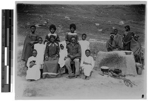 Malan with family, South Africa East