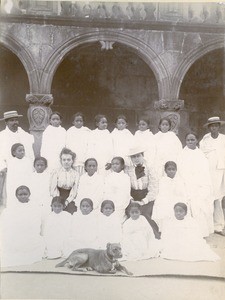 Mission school, in Antananarivo, Madagascar