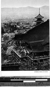 Kiyomizu temple, Kyoto, Japan, ca. 1920-1940