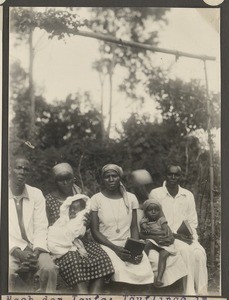 Group portrait after baptism, Tanzania