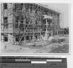 Construction of new seminary at Jiangmen, China, 1931