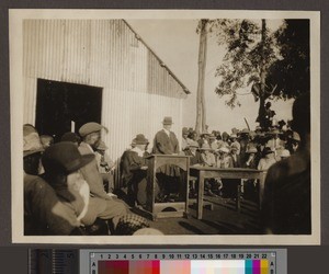 New Church, Kikuyu, Kenya, August 1926