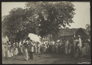 Snapshot of preaching in the open air in Abetifi