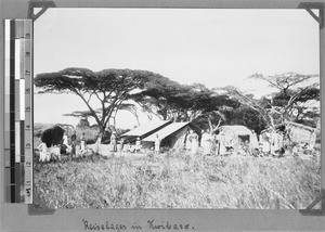 Camp, Kwibasa, Tanzania, ca.1898-1914