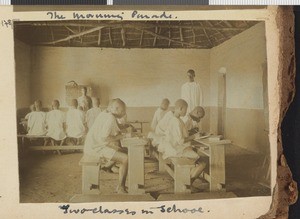 Classroom, Maseno, Nyanza province, Kenya, 1918