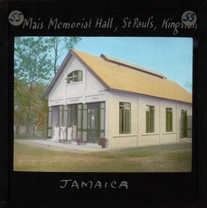 "Mais Memorial Hall, St Paul's, Kingston, Jamaica", ca.1920-1940