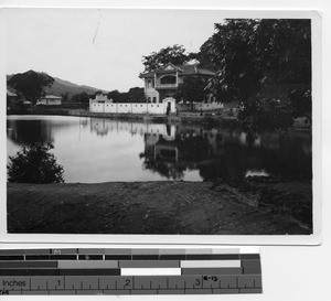 The town hall at Yunfu, China, 1936