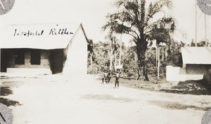 Sunday with bowl on head after bathing, Nigeria, ca. 1925