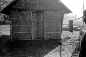 Bangladesh Lutheran Church/BLC. A village church. (Location?)