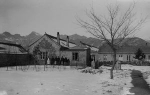 Kwantien Mission Station as seen from the garden Danmission Pictur Archive