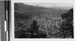 Panorama of Quetzaltenango, Guatemala, ca. 1946