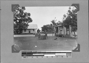 Yard of the government agency, Mwaya, Tanzania, 1906