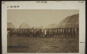 Schoolboys in Bamum with Rev. Göhring